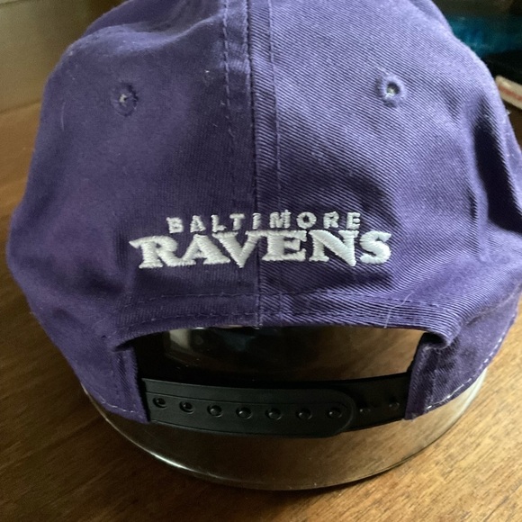 New Era Hat Baltimore Ravens NFL Snap Back Baseball Cap Purple White Black Adult - Picture 4 of 8